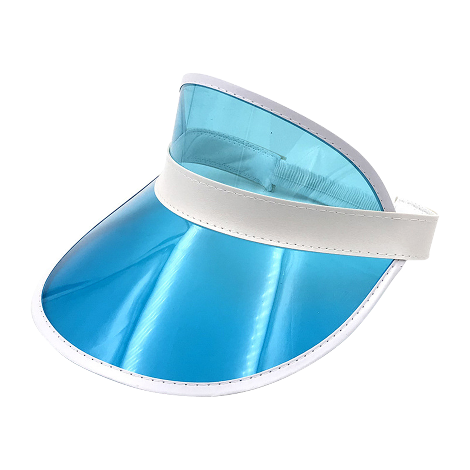 FlyFlyPromos - Plastic Clear Sun Visors with UV Protection Image 5 - Promotional Product